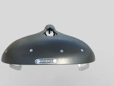 Bike sport saddle Brooks cycle 3D model Low-poly 3D model