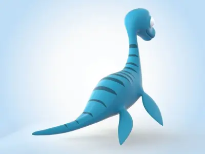 Plesiosaurus 3D model