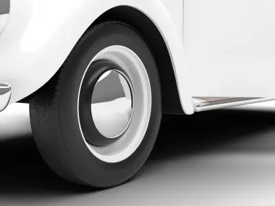 Volkswagen Beetle Type 1 1200 1965 HQ 3d model 3D model