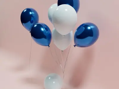 Balloon balloons 3D model