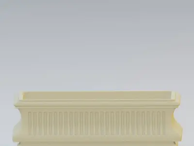 Garden urn planter44 3D model