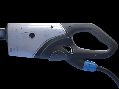 Electric Vehicle Charging Plug 3D model  3D model