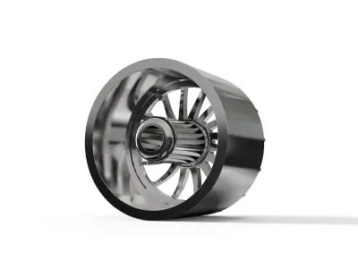 forgiato Wade-ECL concave wheel 3D print model