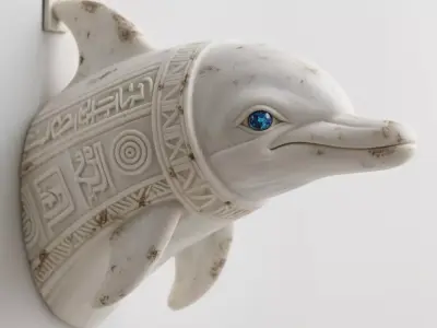 dolphin 3D print model