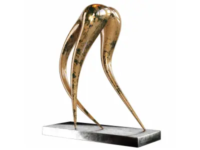 Abstract sculpture AS-003 3D model
