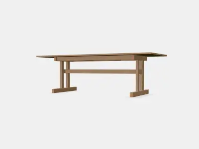 KLIMPFJALL Dining table Low-poly 3D model