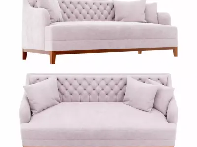 Sofa 02 3D model purchase