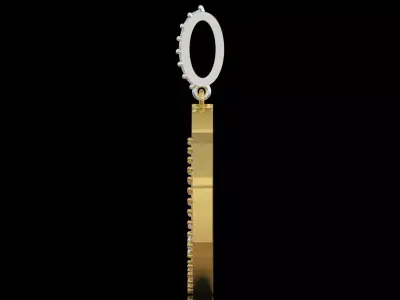 Womens Jewelry stl 3dm  Plaque model jp0346 3D print model