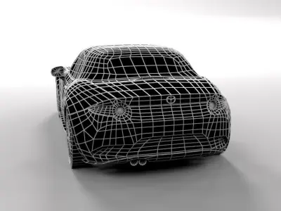 MAZDA MX5 2016 LOWPOLY Low-poly 3D model