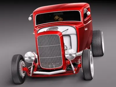 1932 HotRod Classic 3D model