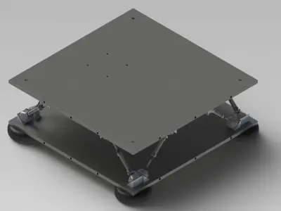 Multi Axial Shaker Table 3D print model