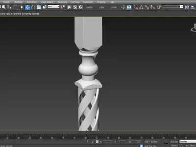 Columns Legs Tables Chairs CNC Wood Furniture 1009 3D print model