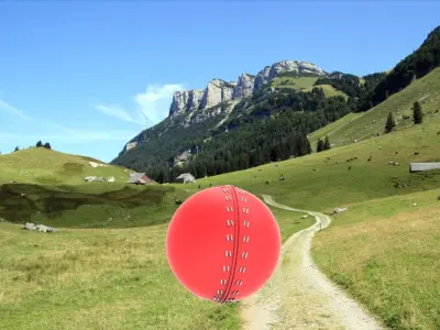 cricket ball  Free 3D model