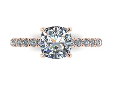Woman Wedding Ring  3D print model