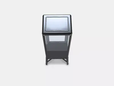 FABRIKOR Cabinets with glass doors Low-poly 3D model