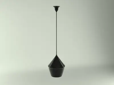 Ceiling Lamp Low-poly 3D model