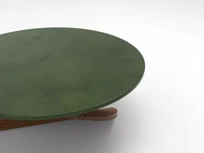 Hollo Side Table Low-poly 3D model