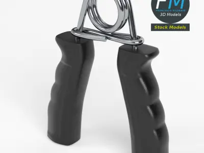 Hand grip gym equipment 2 3D model