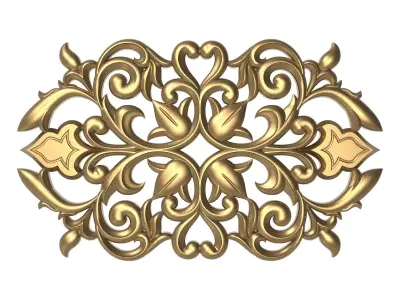  decorative pattern ready for 3D printing 3D model 39