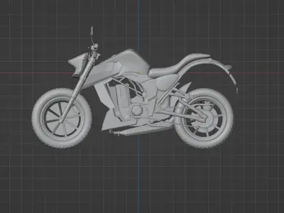 3D Bike model for print Free 3D model
