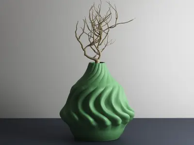 vase pot planter 3d print 860  3D print model