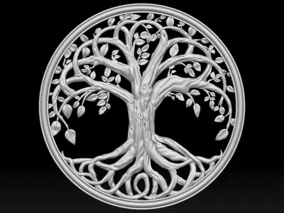 Tree of Life 1 3D print model 3D print model