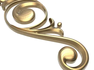 decorative pattern ready for 3D printing 3D model 316