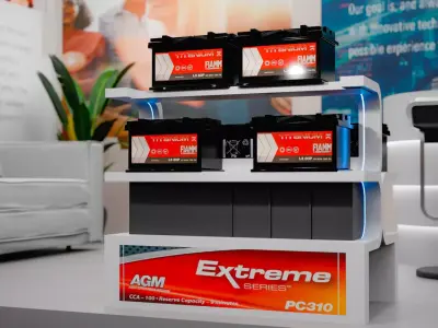 Battery Racks or Battery Cabinets 3D model