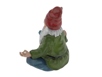 Gnome Statue 01 3D model