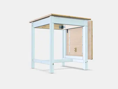 PINNTORP Gateleg table Low-poly 3D model