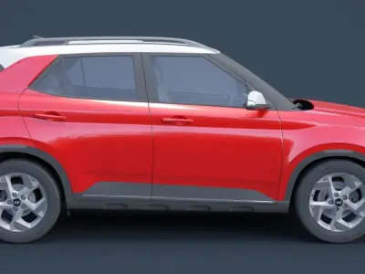 Hyundai Venue 2020 3D model