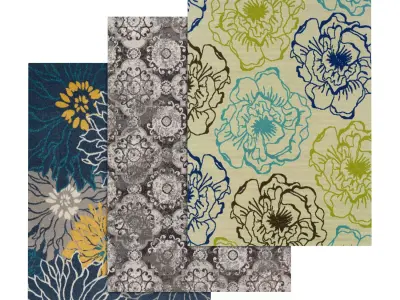 Rug Set 921 3D model