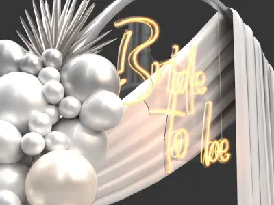 Balloon Arch 4 3D model