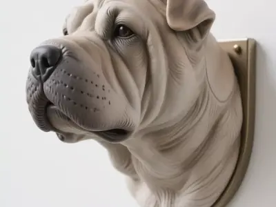 Bullmastiff 3D print model
