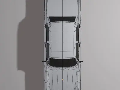 Peugeot 404 Low Poly  3D model