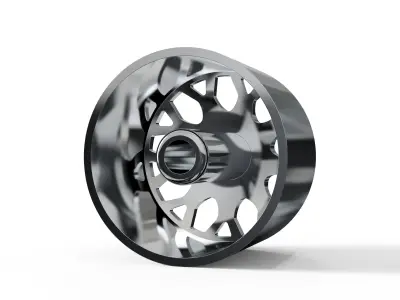 FRONT forgiato Drea-D DURO DUALLY WHEEL 3D print model