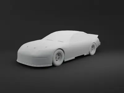 Nascar 3D Model race car 3D model