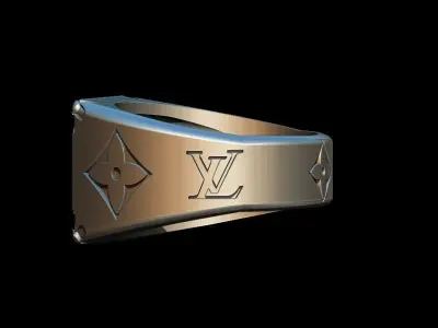 LV ring 3D print model