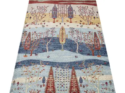 Rug Set 1411 3D model