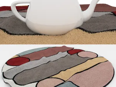 Rugs No 260 Low-poly 3D model