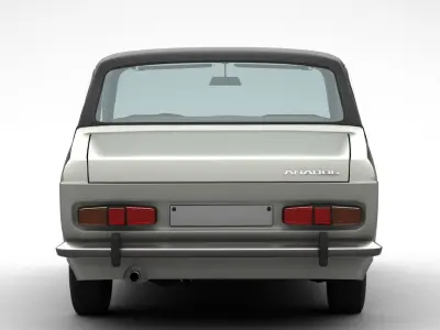 Anadol A2 Sedan 1970 3D model