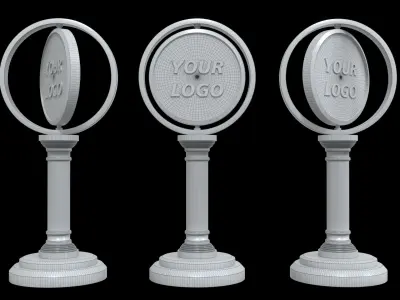 Cup Trophy 3D model