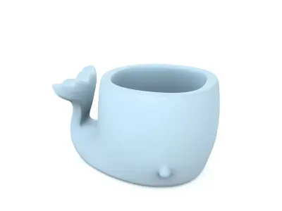 Whale Holder - Bathroom and kitchen accessory 3D print model