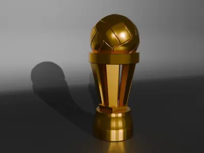 Voleyball Trophy 3D model