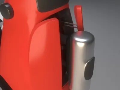 Mech Character Free 3D model