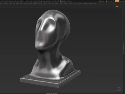 Modern Abstract Decorative sculpture 3d print model 29 3D print model