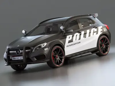 Mercedes Benz Highway Patrol 3D model