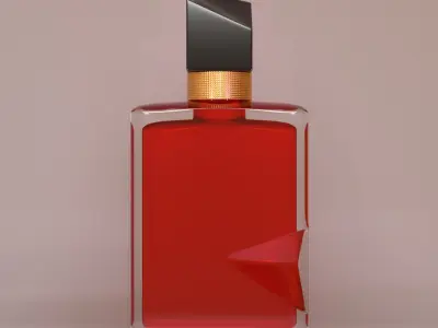 Luxury perfume bottle  3D model