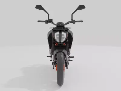 KTM DUKE 250 2022 blender rendering Low-poly 3D model