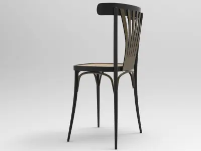 Kips Chair Low-poly 3D model